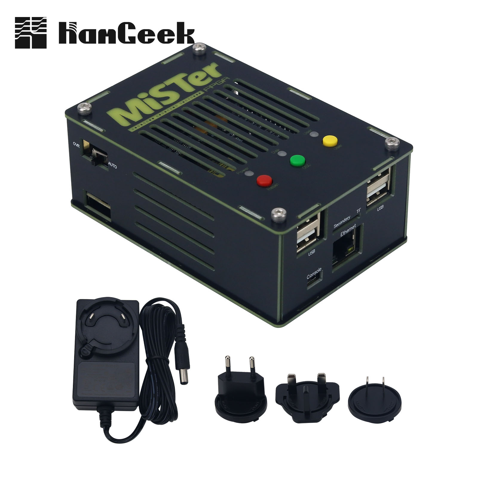 Retro Gaming Mini Pc - เครื่องเล่นเกม HamGeek Mini Open-source-Mister พร้อมบอร์ดพัฒนา Cyclone