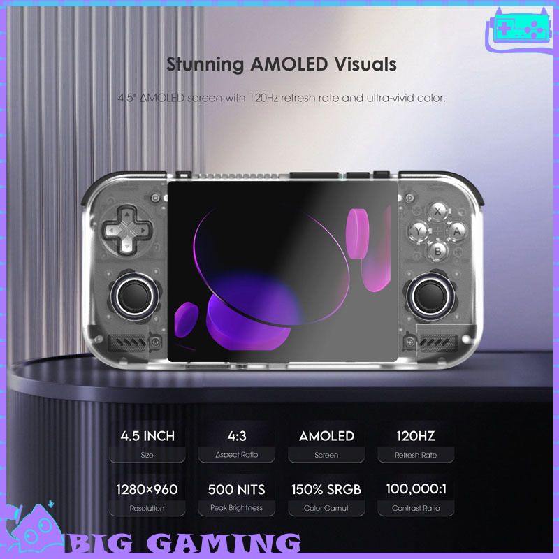 Retro Gaming Ps3 - เครื่องเล่นเกมพกพา Retroid Pocket Nova หน้าจอ OLED
