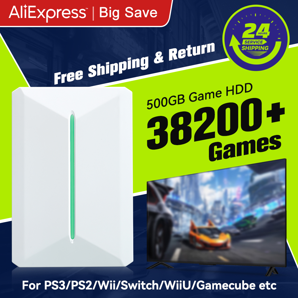 Retro Gaming Best Console - Retrobat & playnite คอนโซลเกมย้อนยุค500GB สำหรับ PS3/PS2/SWITCH/wi/wi/laptop