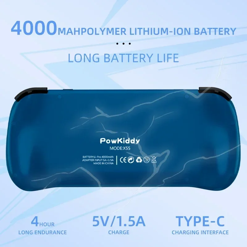80000 เกม 512G POWKIDDY X55 5. - Retro Gaming Best Console บทวิจารณ์และราคา