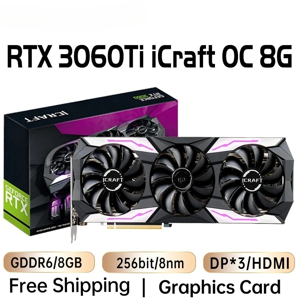 การ์ดแสดงผลสำหรับเล่นเกม คอมพิ - Nvidia Vga Rtx 4060 บทวิจารณ์และราคา