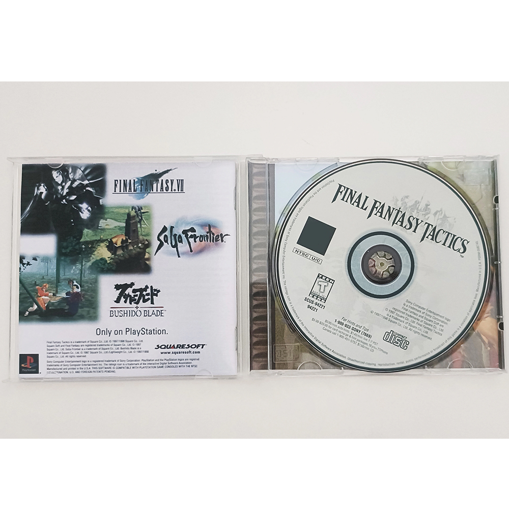 PS1 คัดลอกแผ่นดิสก์เกม FinalFa - Retro Gaming Play Zone บทวิจารณ์และราคา