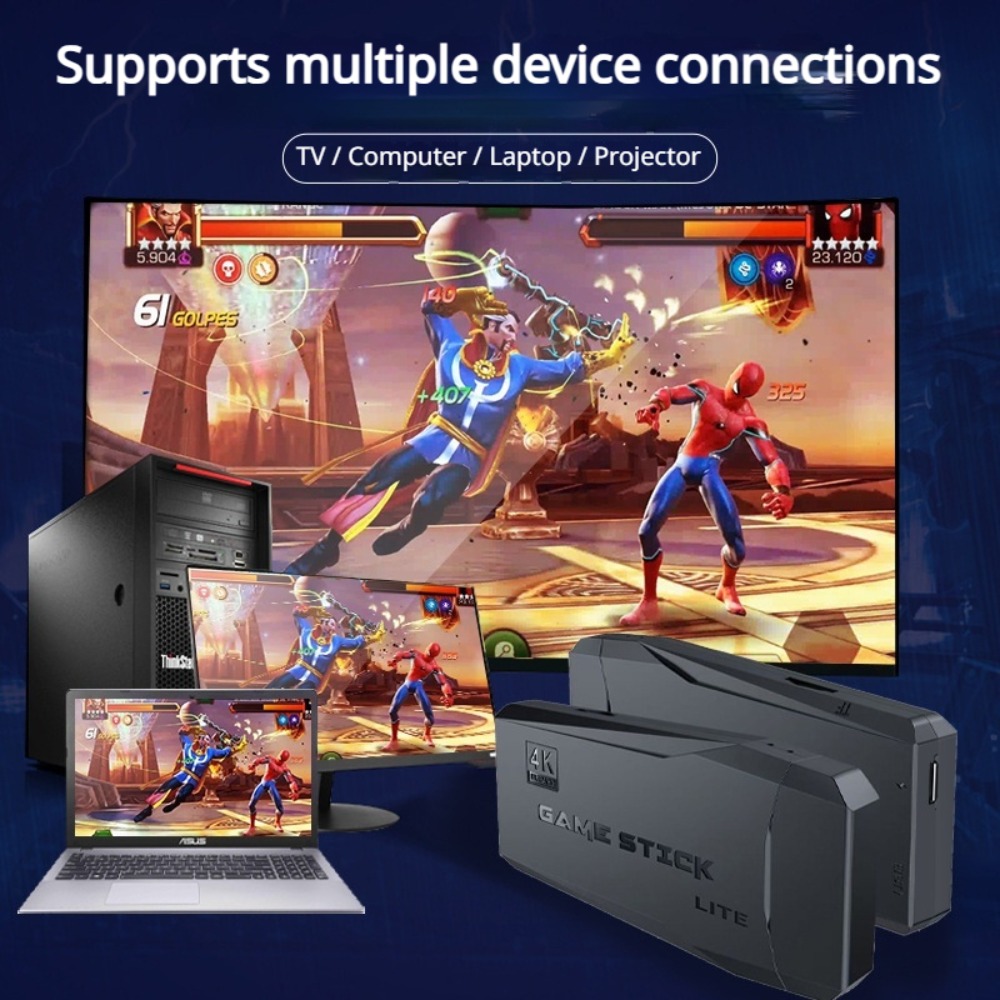 เครื่องเล่นเกมพกพา 4K Retro Ga - Retro Gaming Best Console บทวิจารณ์และราคา
