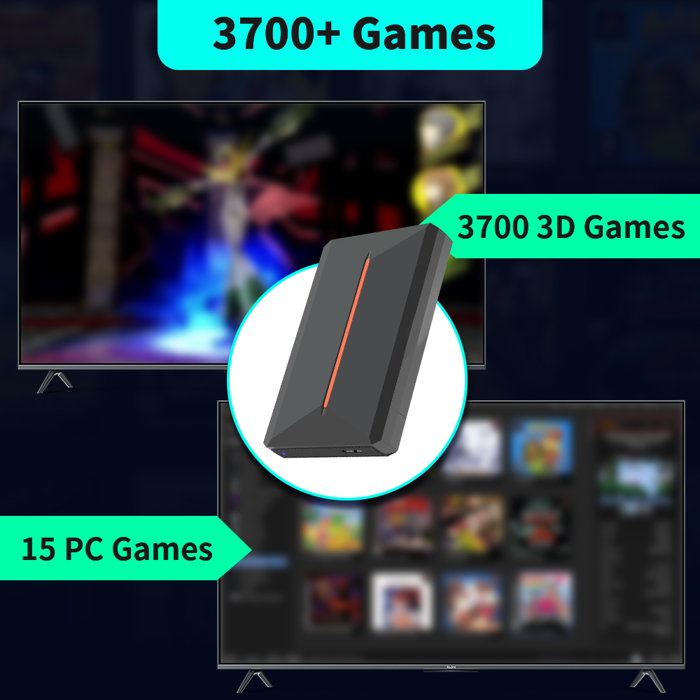Launchbox OS 500GB แบบพกพา HDD - Retro Gaming Best Console บทวิจารณ์และราคา