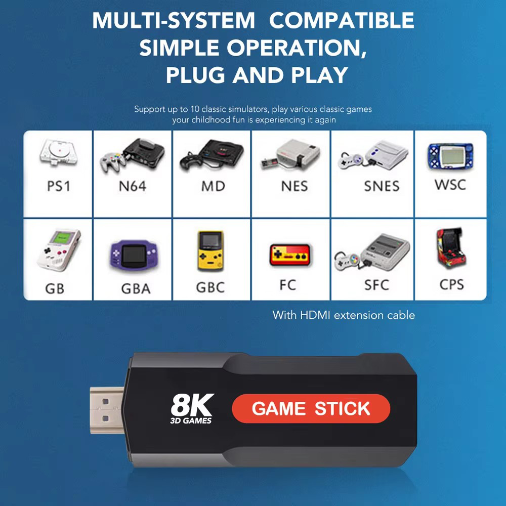 X2 เกมสติ๊ก HD 4K 8K 3D คอนโซล - Retro Gaming Best Console บทวิจารณ์และราคา