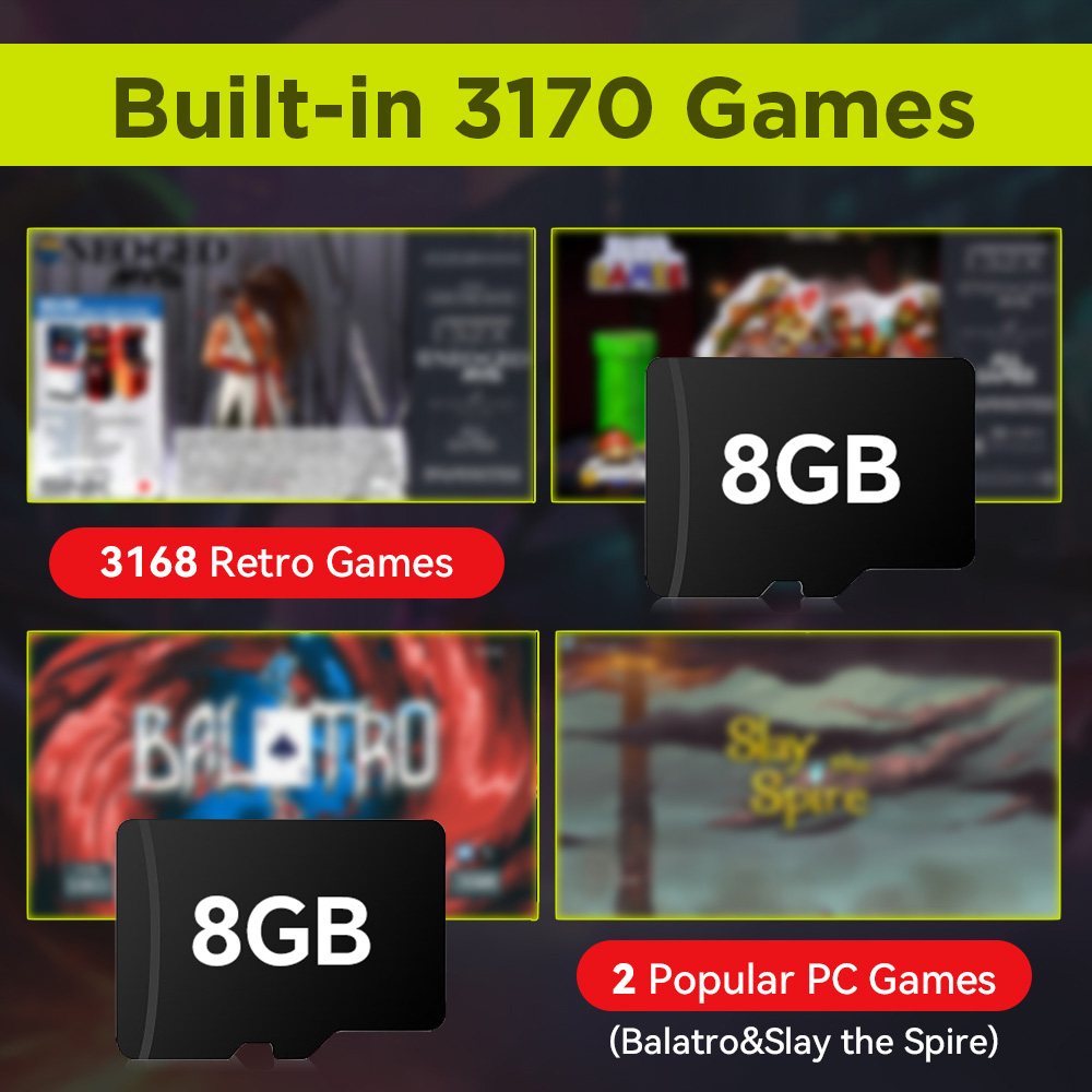 8GB เกม TF Card 3170 Retro/เกม - Retro Gaming Best Console บทวิจารณ์และราคา