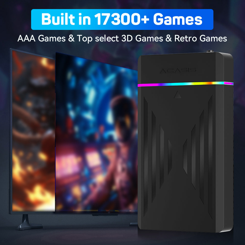 3TB แบบพกพา HDD LaunchBox/Retr - Retro Gaming Play Zone บทวิจารณ์และราคา